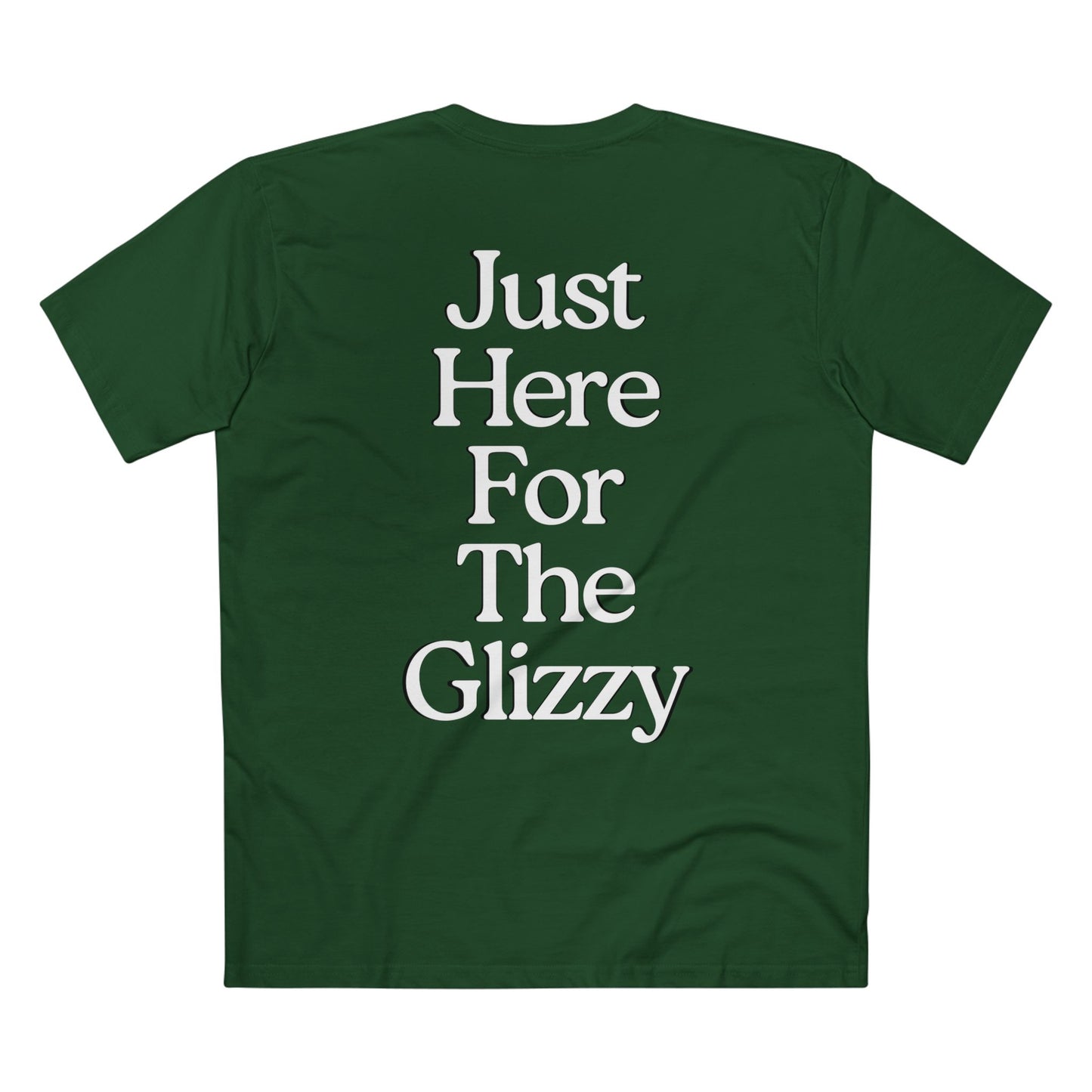 Just Here For The Glizzy T-Shirt - Funny Foodie Tee, Casual Wear, Gift for Foodies, BBQ Shirt, Summer Celebration Apparel