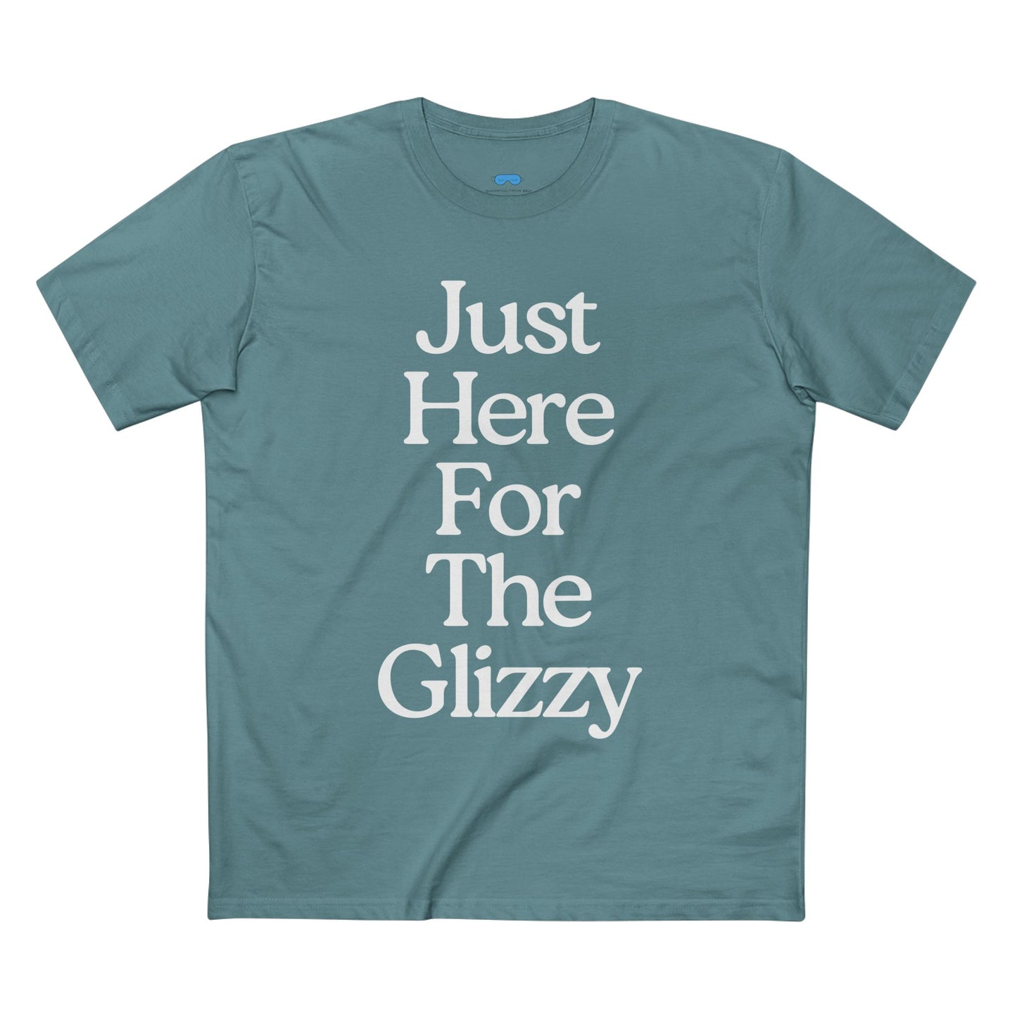 Just Here For The Glizzy T-Shirt - Funny Foodie Tee, Casual Wear, Gift for Foodies, BBQ Shirt, Summer Celebration Apparel