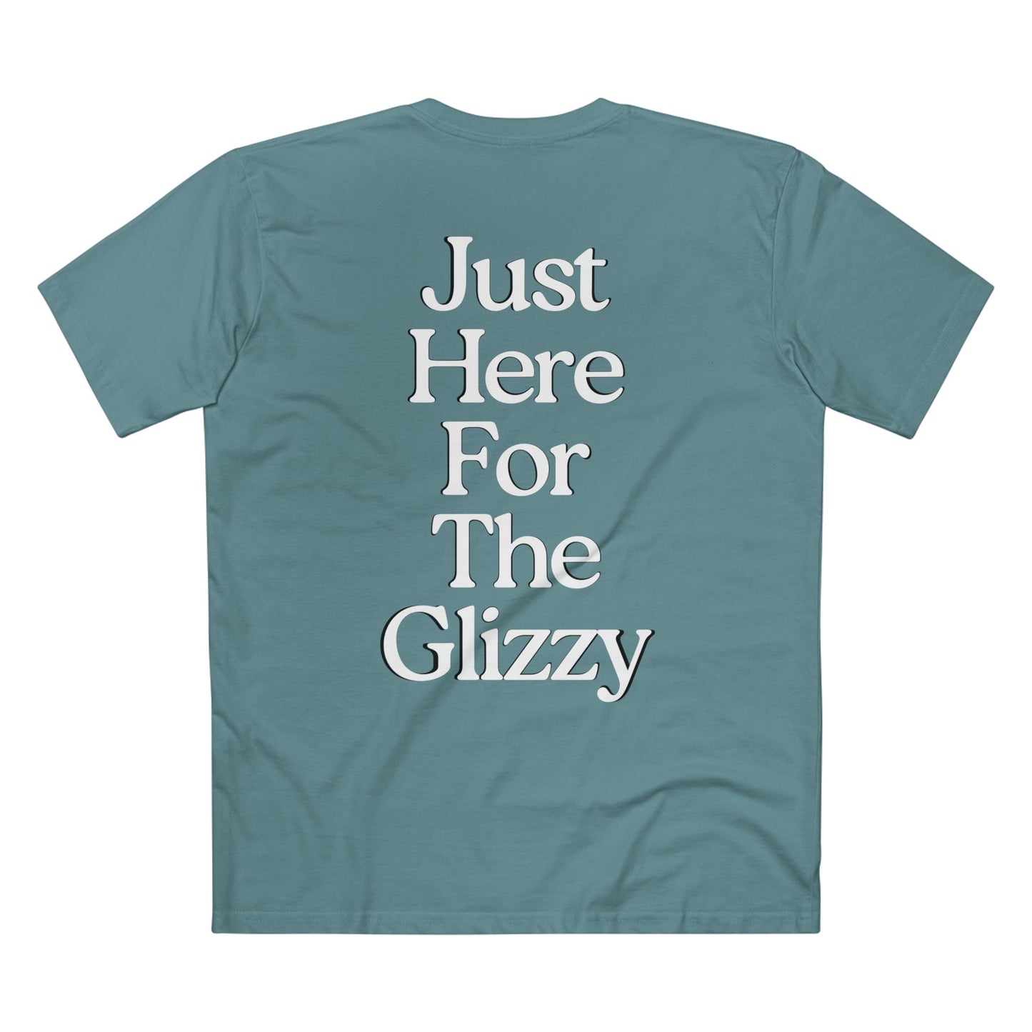 Just Here For The Glizzy T-Shirt - Funny Foodie Tee, Casual Wear, Gift for Foodies, BBQ Shirt, Summer Celebration Apparel