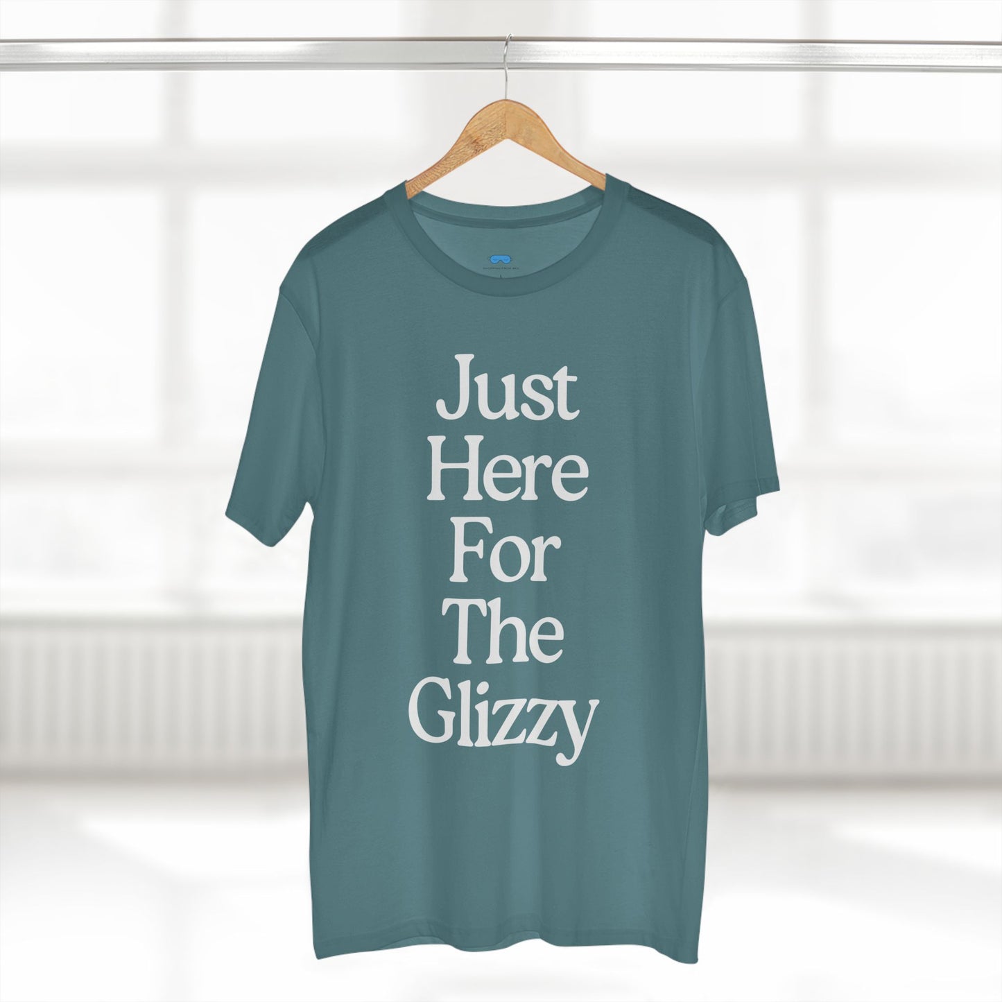 Just Here For The Glizzy T-Shirt - Funny Foodie Tee, Casual Wear, Gift for Foodies, BBQ Shirt, Summer Celebration Apparel
