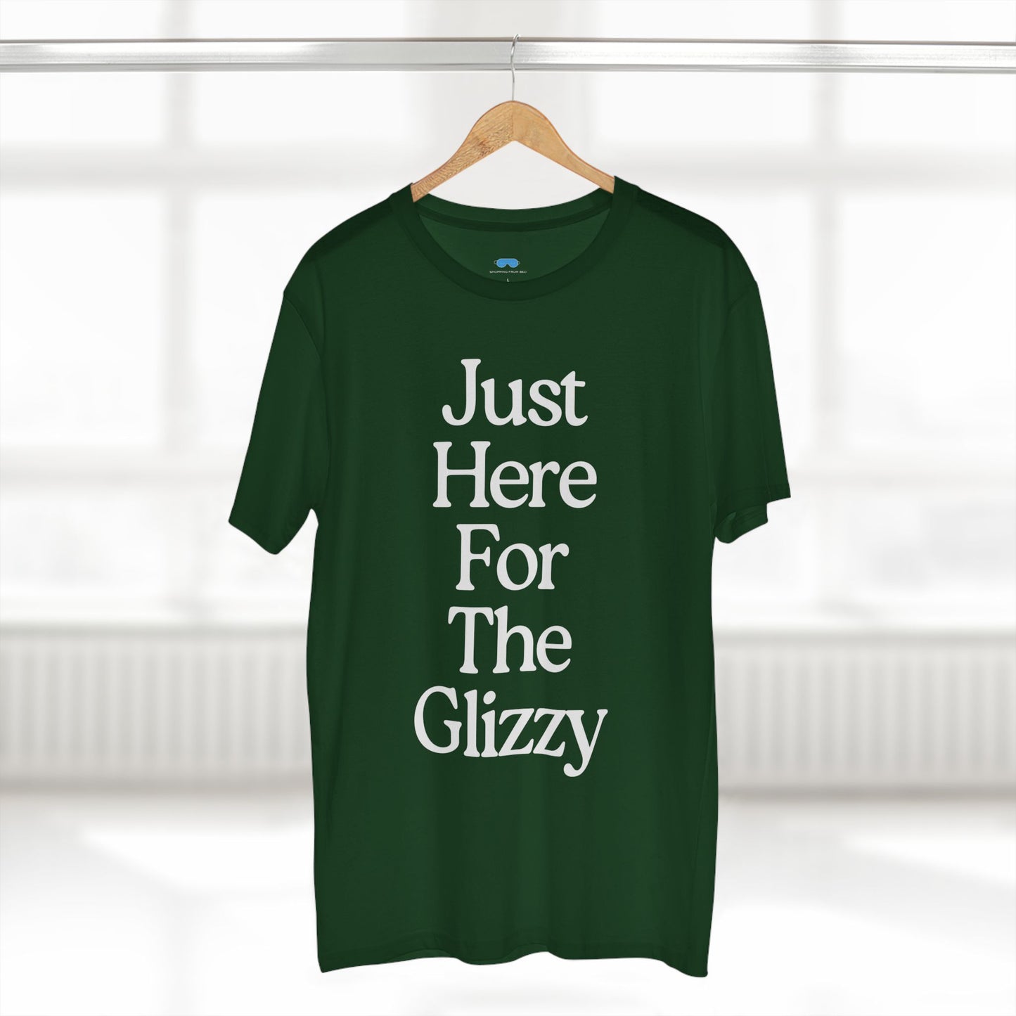 Just Here For The Glizzy T-Shirt - Funny Foodie Tee, Casual Wear, Gift for Foodies, BBQ Shirt, Summer Celebration Apparel