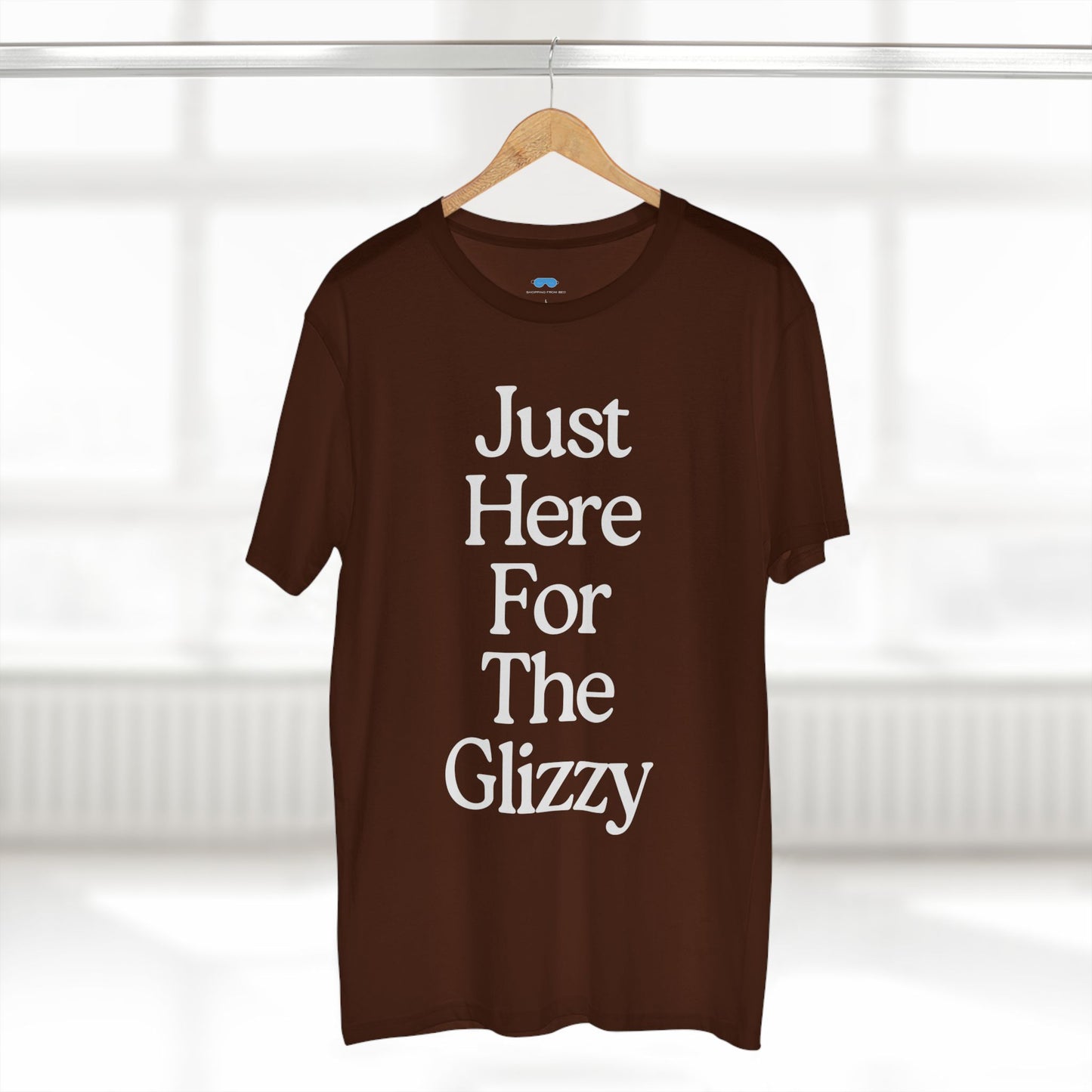 Just Here For The Glizzy T-Shirt - Funny Foodie Tee, Casual Wear, Gift for Foodies, BBQ Shirt, Summer Celebration Apparel