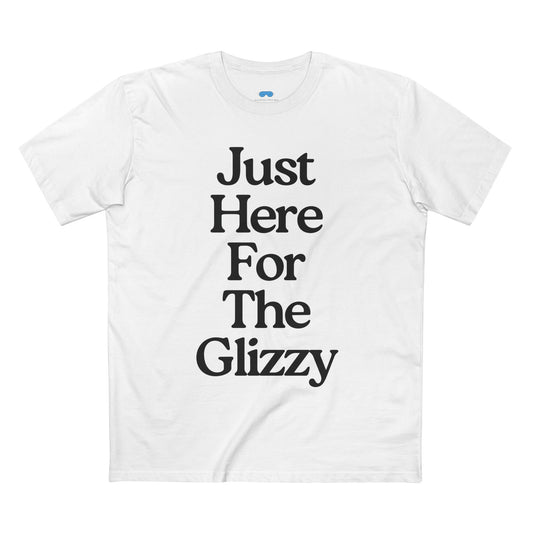 Just Here For The Glizzy T-Shirt - Funny Foodie Tee, Casual Wear, Gift for Foodies, BBQ Shirt, Summer Celebration Apparel